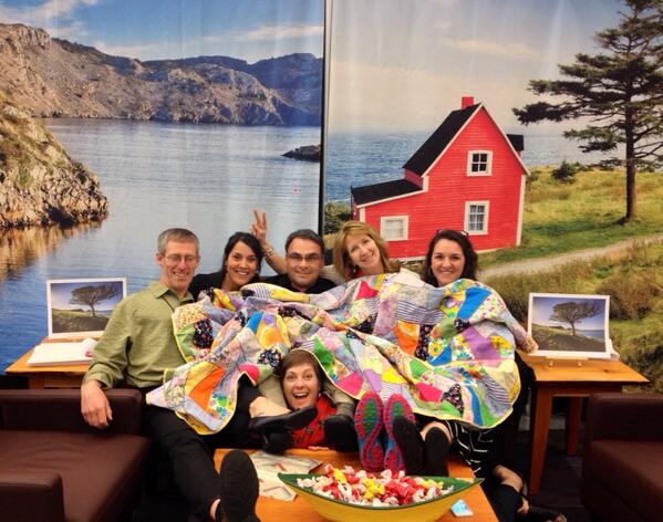 ianwstone's tweet photo. Newfoundland and Labrador, Hospitality at it's best. #RVC2014 join us in section 1200  #afternoonnap http://t.co/nANTKDWPAw @fogoislandinn