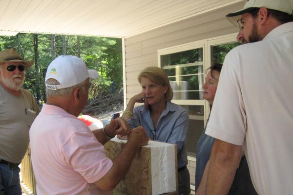 SenCapito's tweet photo. Speaking with Harvey Vance at a Almost Heaven Habitat for Humanity @AHHFH construction site in Franklin in 2008. #tbt http://t.co/EtKC3P9AvD