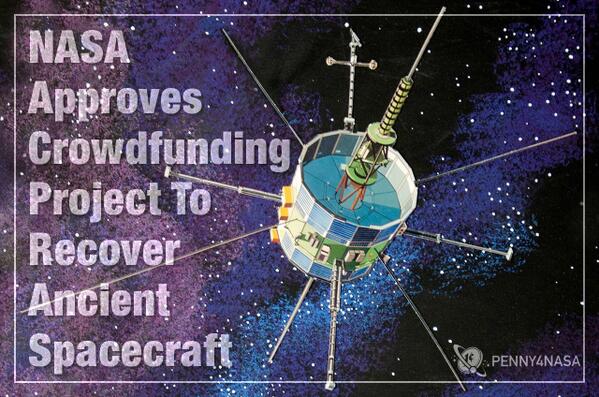 Penny4NASA1's tweet image. NASA Approves Crowdfunding Project To Recover Ancient Spacecraft nasa.gov/press/2014/may… #Penny4NASA #NASA #ISEE3