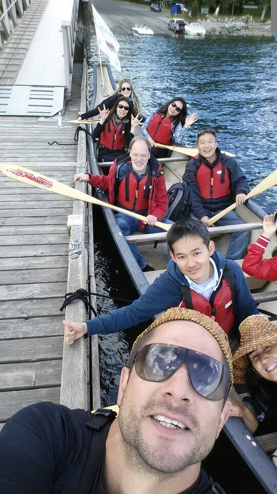 TakayaToursInc's tweet photo. #RVC2014 #aboriginaltourism #ecotours awesome day paddling with RVC representatives http://t.co/sZVTfc4a1A
