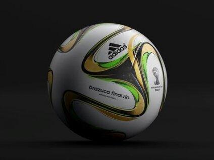 VSportsTM's tweet photo. Con ustedes, la Brazuca Final Río, la pelota de la final de la Copa del Mundo #Brasil2014 http://t.co/rPW54Z0Y8b http://t.co/8evs2A99Hq