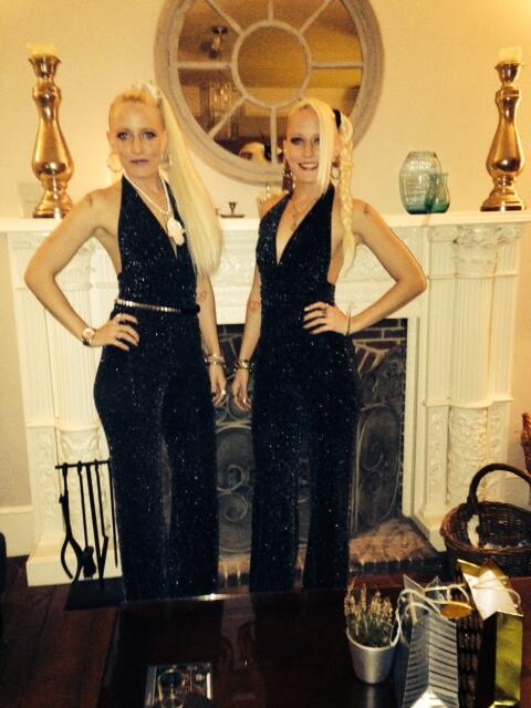 LilyBCromer's tweet photo. Just watched Rita Ora video featuring the fabulous twins from #cromer Sophie and Polly - they loved their jumpsuits! http://t.co/EsYSGpPUid