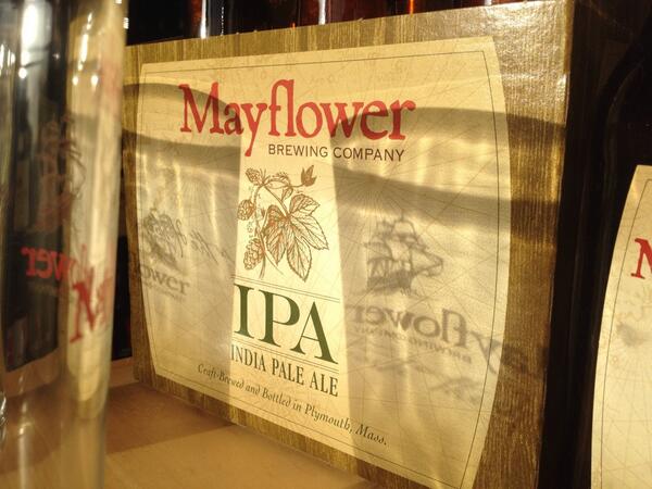 Selling some tasty <a href="/MayflowerBrew/">Mayflower Brewing</a> to some wonderful residents of Westford <a href="/cbc_westford/">CBC Liquors, Westford</a> #CraftBeerCellar #drinklocal