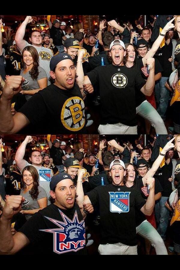 FilthiestGinos's tweet image. Boston fans be like