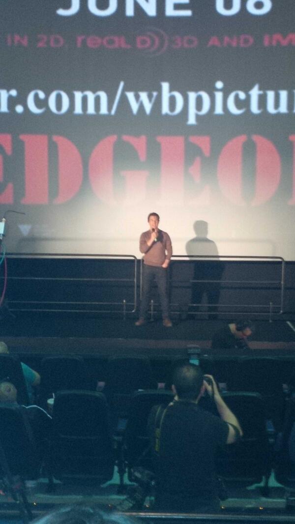 filmfest_ca's tweet photo. Tom Cruise on stage.... #edgeofTO http://t.co/t10q20tpuY