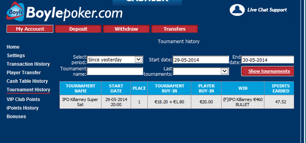 Adam333's tweet photo. This IPO thing is becoming a bit of a habit. #Boylepoker #IPOKillarney http://t.co/wJS23Eraq3