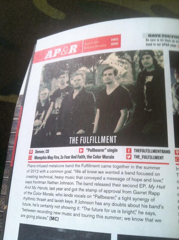mmatschi23's tweet photo. @The_Fulfillment right here. ☺️ http://t.co/Nkga2F4hdD