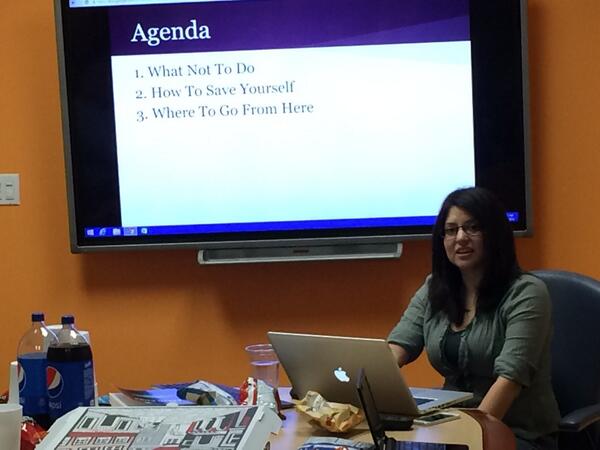 ptahdunbar's tweet image. At #soflophp watching &quot;Advanced OOP Concepts&quot; by @heydluv