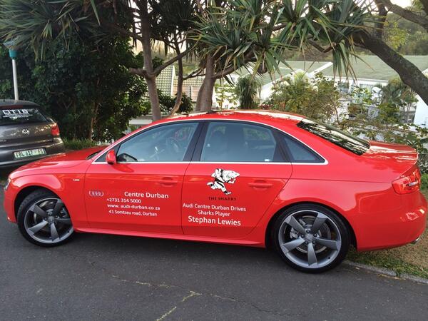 Thank you @AudiCentreDurba for this red machine!! #drivingInStyle #smiles