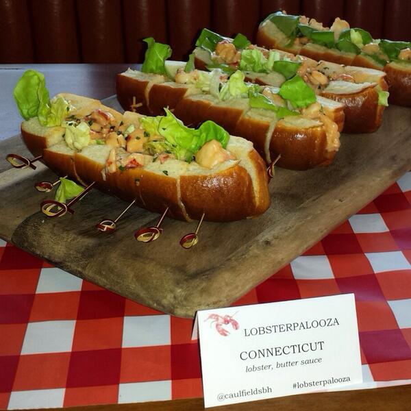 weareshadow's tweet photo. It's not summer until you've had one of @caulfieldsbh new seasonal lobster rolls. #lobsterpalooza #SIXTYBH #shadowpr http://t.co/v9FDCltRep