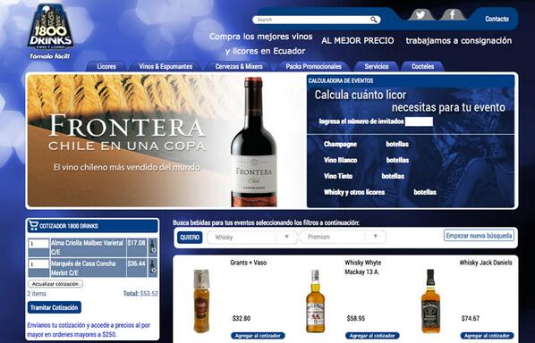 Mindsoft_News's tweet photo. #MindsoftLatest Chequea el último sitio realizado por Mindsoft. @1800drinks  http://t.co/ymvNddCoDB http://t.co/HT32kL2FYM