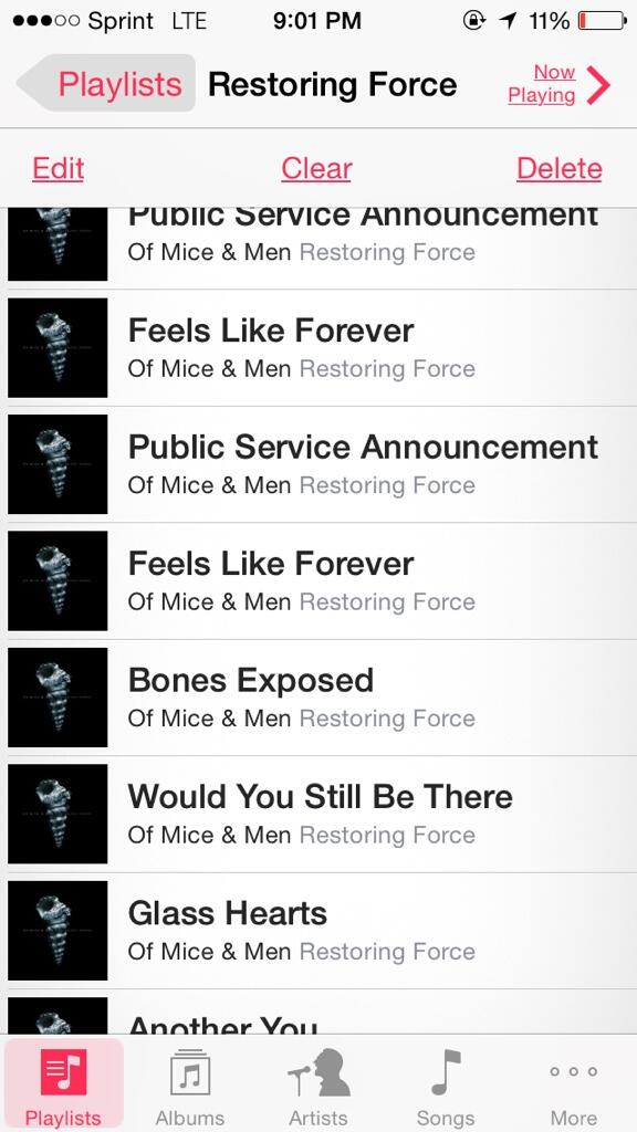 YairTheCat's tweet photo. @austincarlile Can't stop listening to Restoring Force. 1007 Songs and I need these on a daily <3 http://t.co/tEfwjretpa