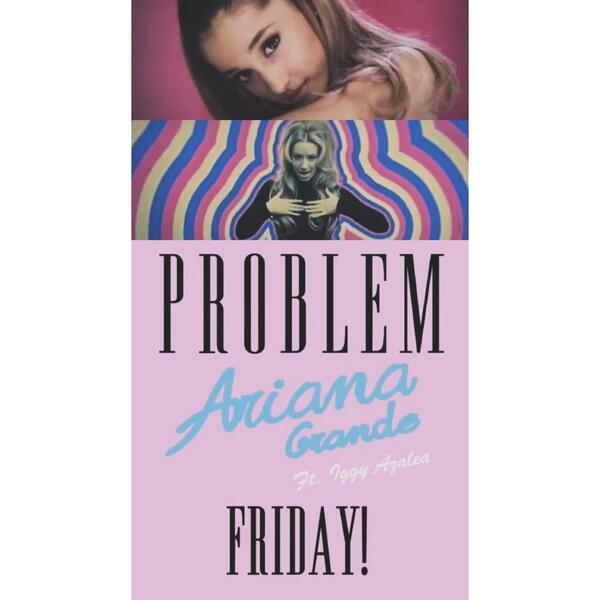 adrianxfdz's tweet image. @ArianaGrande 💗💗🌸🌸 #ProblemVideoTomorrow #problemvideofriday #ProblemTomorrow #ArianaGrande #Arianator4Life #Iggy