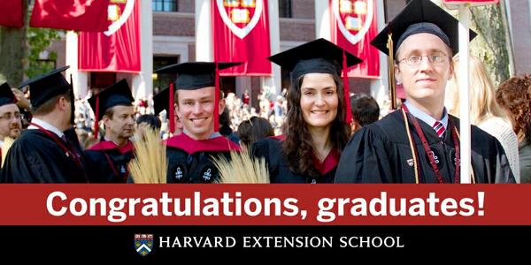 HarvardExt's tweet photo. Congratulations to all of our #HES2014 grads! Meet eight of them in our Q&A's: http://t.co/CUfAuqyatC http://t.co/fNJqsJnP6i