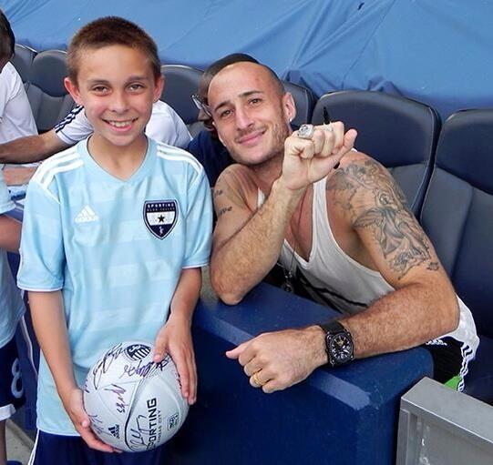 todd_garrett's tweet image. Best center back I know and @ampC2 you&apos;re not too bad yourself. #victoryproject #flashinthering