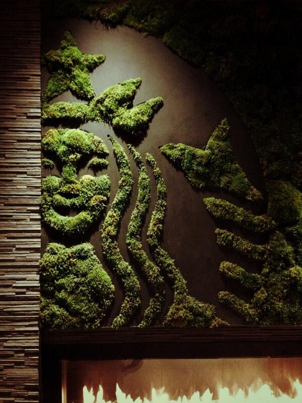 Bill_Sleeth's tweet photo. Sneak peek at the new Downtown Disney Orlando store. Open tomorrow afternoon and yes, that is a lush moss wall siren! http://t.co/sAN5Rv77De