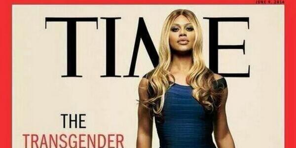 HuffPostCanada's tweet photo. Laverne Cox scores Time Magazine cover http://t.co/N7oXx3exQB via @HuffPostCaStyle http://t.co/9Yc8INTMRf