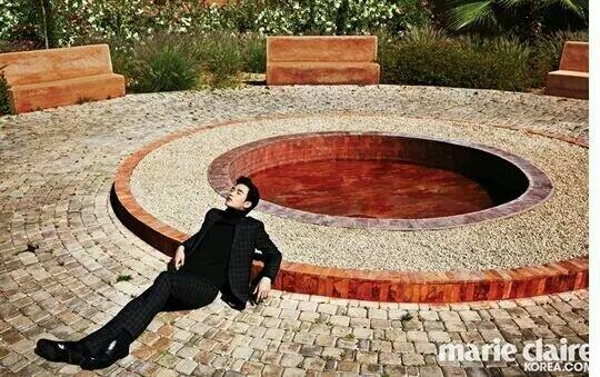 Kim Soo Hyun's Marie Claire photos. cr: keyeast fb and Marie Claire