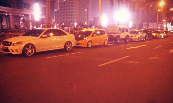 Parkir Kopdar di Senayan City