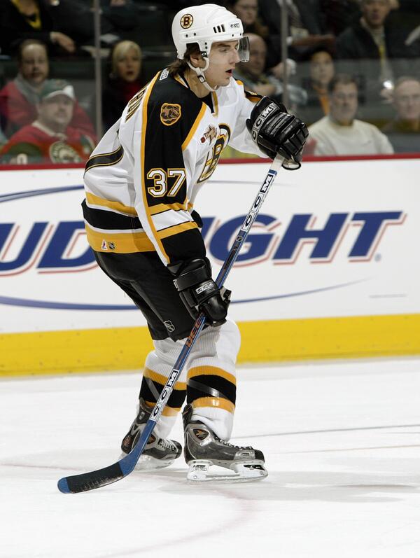 #NHL15Bergeron plays for the East YoungStars in the 2004 NHL YoungStars Game #TBT