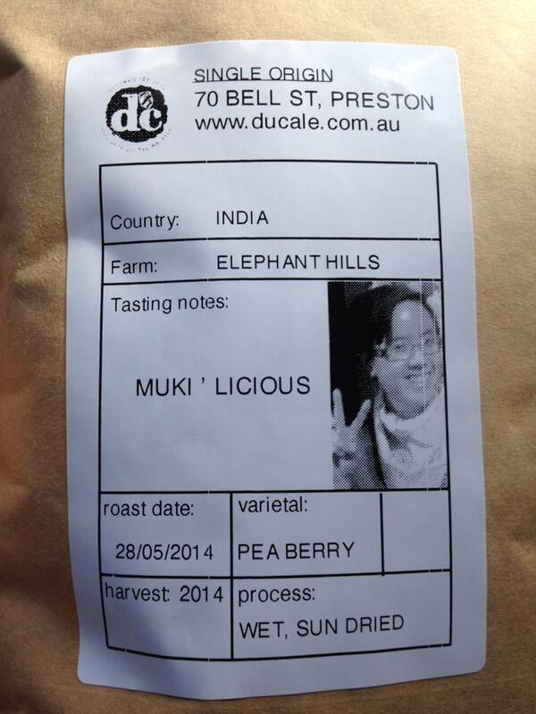mukimonster's tweet photo. Muki'licious @DucaleCoffee #coffee http://t.co/gu6XJ7hiDO