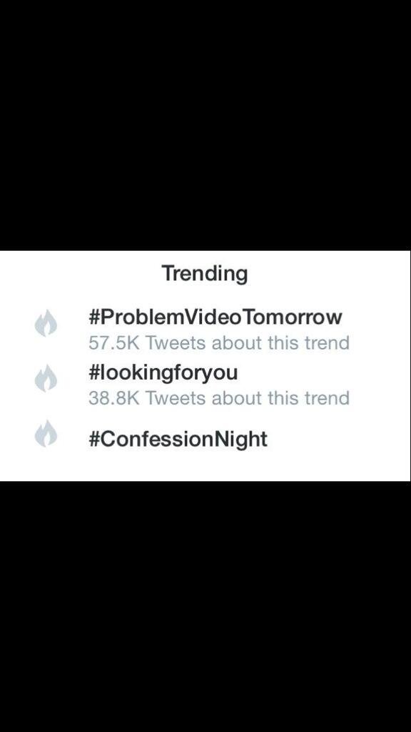 shealynmurphy1's tweet image. trending that's right bitches #ProblemVideoTomorrow
