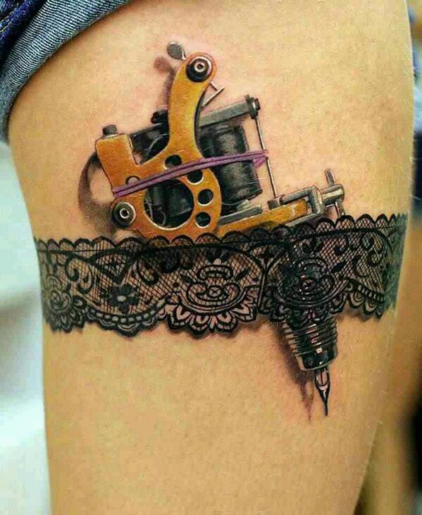 KellyGrant11's tweet photo. I really like this 3D tattoo as well http://t.co/8UpbhNQLV4