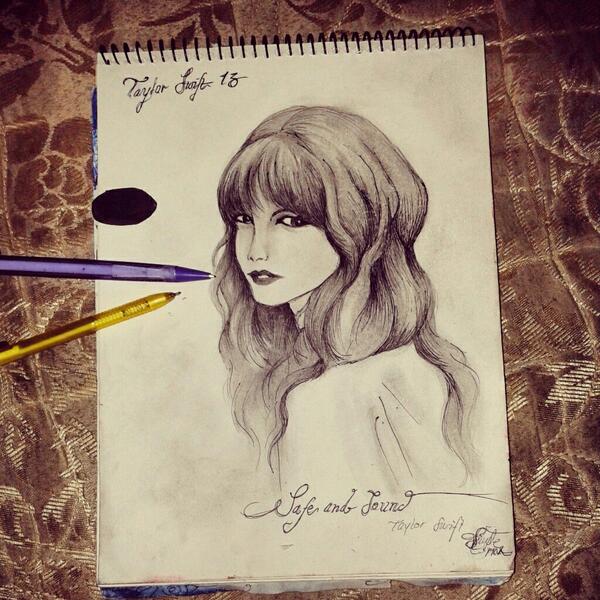 SelenaSwiftND's tweet image. My draw for @taylorswift13 ♡♡♥♥♥♥♥♥♥♥♥