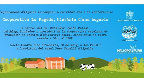 LaFageda#Algaida#emprenedors@fageda @xescmiralles