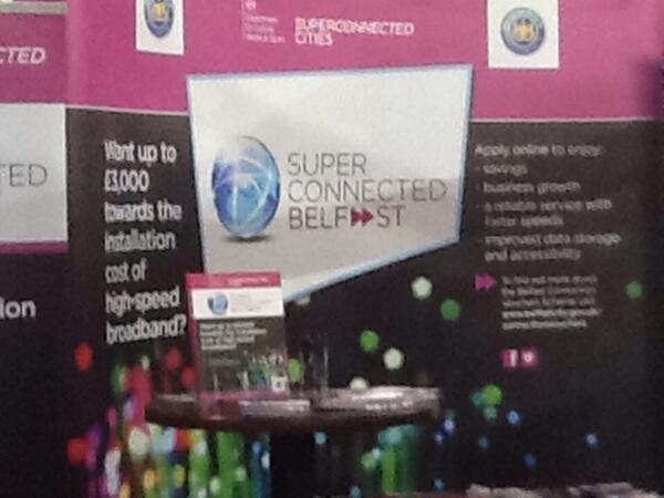 SmartCityBizHub's tweet photo. @belfastcc @SmartBelfast @sbbrief Hi Gr8 show nice stand  #SBS2014 #Belfast http://t.co/6TElz9IMlC