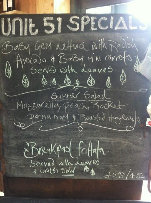 Unit51coffee's tweet photo. Today's Specials... http://t.co/Rkz0dlMkYi