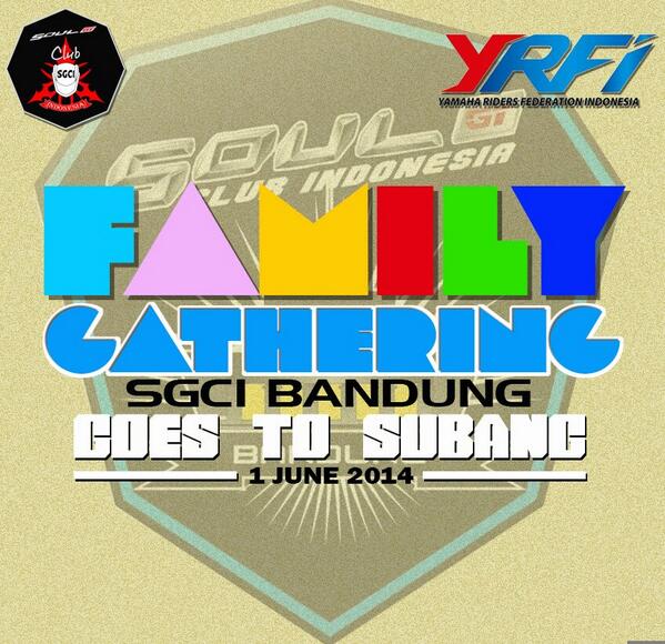 FAMILY GATHERING SGCI BANDUNG goes to SUBANG , 1 JUNI 2014 more info call @digsidik