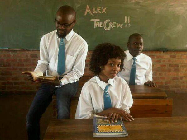 StheLinda_SA's tweet photo. In Uniform@kinishandu @AlexandTheCrew @AlexMthiyane @JacintaNgobese@gagasifm http://t.co/PfG5hIcvNF