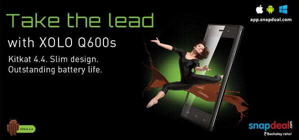 snapdeal's tweet photo. Take the lead with XOLO Q600s, exclusively available on http://t.co/JeQWOaxeKZ - http://t.co/jMuvyrbJVP http://t.co/uneLhvyEBn