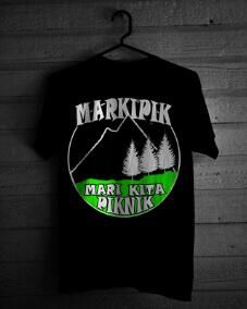 FerdiTFL's tweet image. T-Shirt Design MARKIPIK "Mari Kita Piknik". Editing By: @VotingMerch. Thanks Before. :)