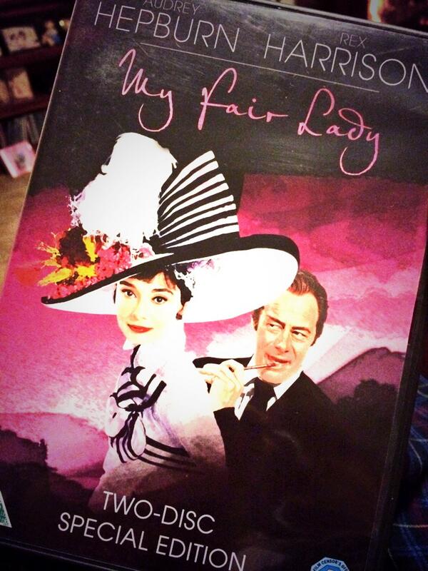 malecsmarvel's tweet image. Spending my afternoon with this lovely lady! #audreyhepburn #myfairlady #musicalnerd