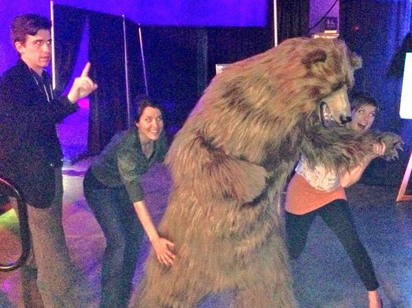 ianwstone's tweet photo. Taking care #bear business at #RVC2014 #BCVANNIGHT   #youcantdothat @LabradorTours @VisitGrosMorne @LabradorTweets http://t.co/JMVrZGhWD6