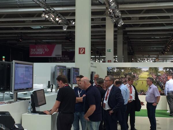 ObjLuneUK's tweet image. All last week long, we were representing Objectif Lune with #PlanetPress at Canon for Business 2014