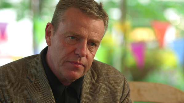 QuercusBooks's tweet photo. .@suggsgmcpherson #BBC4 Sunday 8pm #TheTownThatLovesBooks talking his biography That Close #BBCHay @MadnessNews http://t.co/AiUR0jII8f