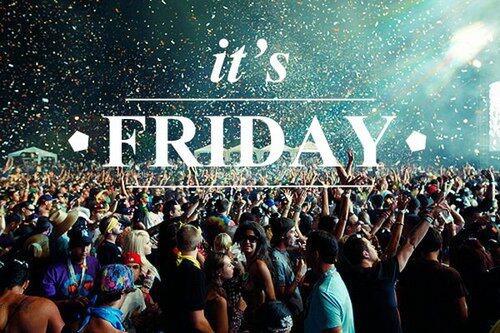 VMusicE's tweet photo. Llegó el viernes! It's Friday! http://t.co/CfnnmEwdhe