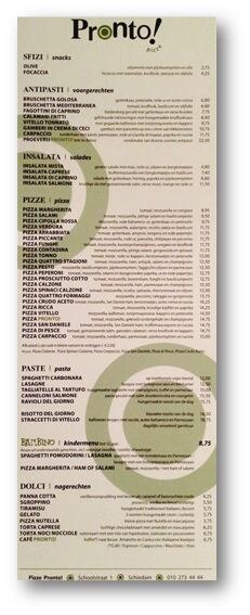Wil je een extra reden om vanavond bij ons te eten? We hebben een #nieuwekaart !