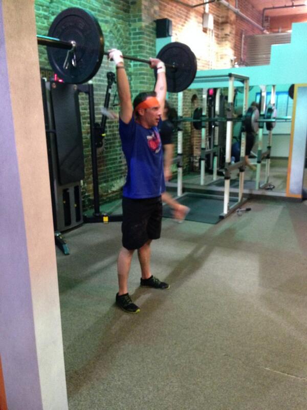 dustyDeGroff's tweet image. Trying to decide if I owned that workout or if it owned me. Either way sick pic from Thomas! #fitness #eyct