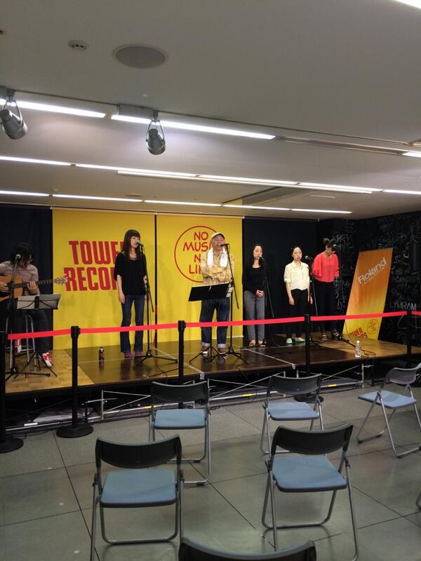 KIDS00's なんばパークスタワレコ限定 直筆パネル 岡尾琥珀