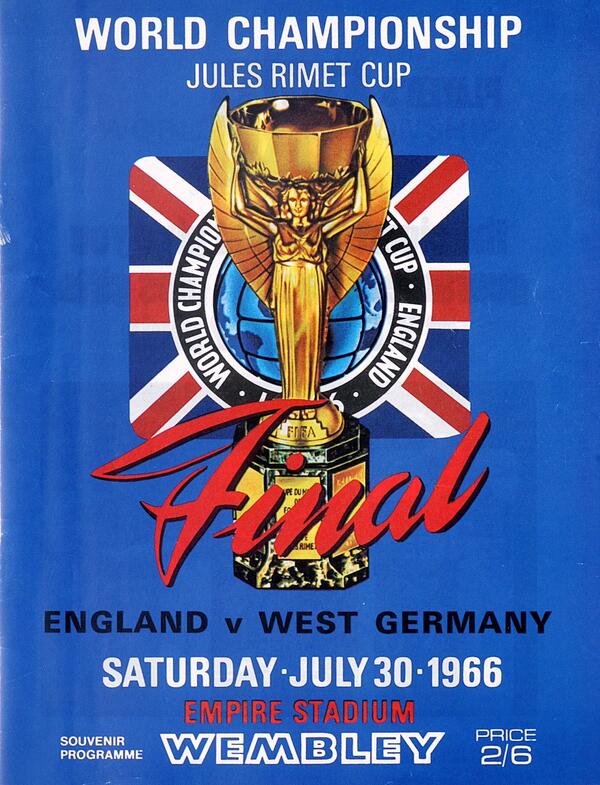 BBCMOTD's tweet image. WC66: Half-time at Wembley where it is England 1-1 West Germany. Share your views via #66final bbc.in/1pDdkG4