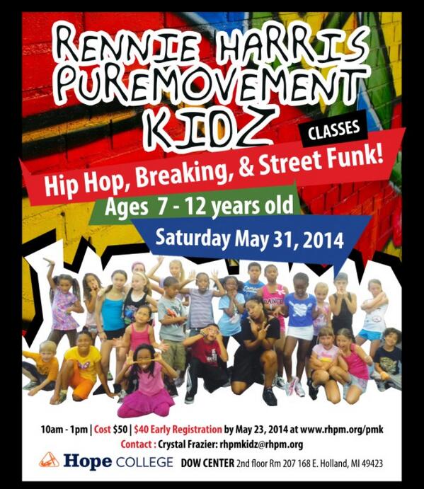 TOMORROW IS THE DAY FOR PMK HIP HOP WORKSHOP AT HOPE COLLEGE IN HOLLAND, MI!!! #pmk #rhpm #rhaw