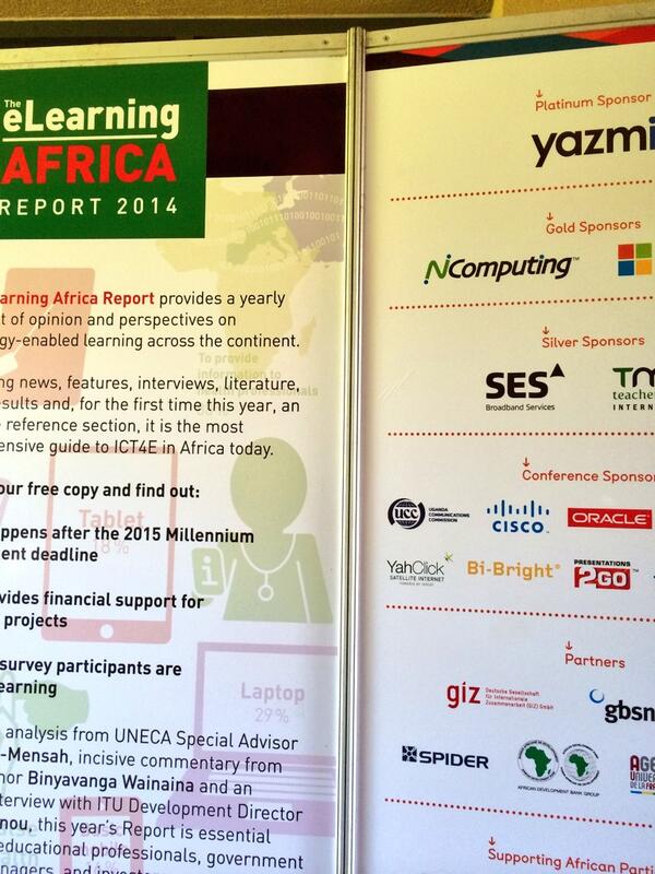 YahClickUG's tweet photo. @YahClickUG is proud to be one of the sponsors for the @eLAconference in #Uganda  #eLA14 http://t.co/g6OelqFSQJ