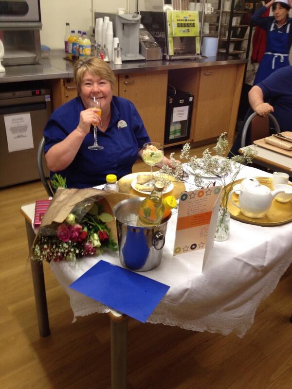 @wotsoccurin@johnsy_76@rhysdavies888@louisemayne Retirement Lunch Milford style after 37 years service.