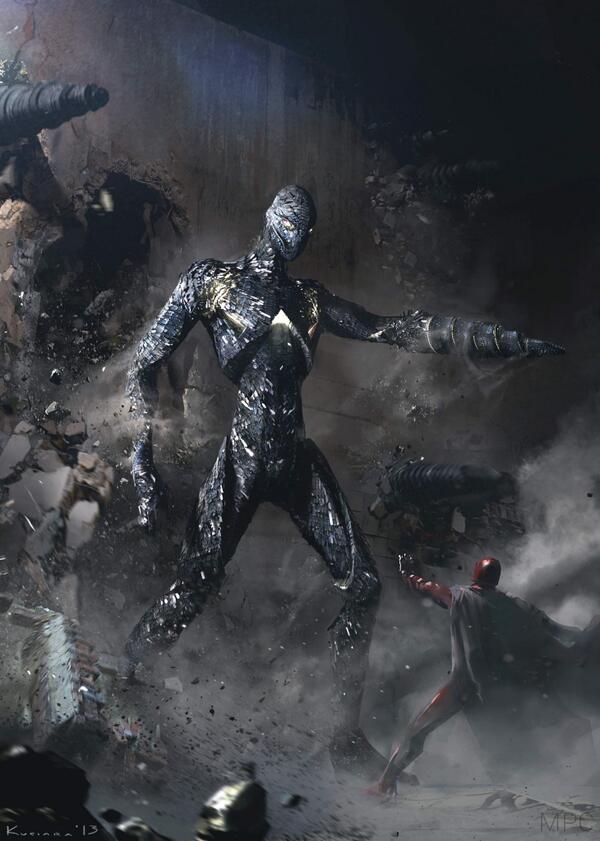 empiremagazine's tweet photo. Here's what the future Sentinel in #XmenDaysOfFuturePast nearly looked like (clue: GINORMOUS): http://t.co/wrFZFSDJpP http://t.co/dyATSn6Ui2