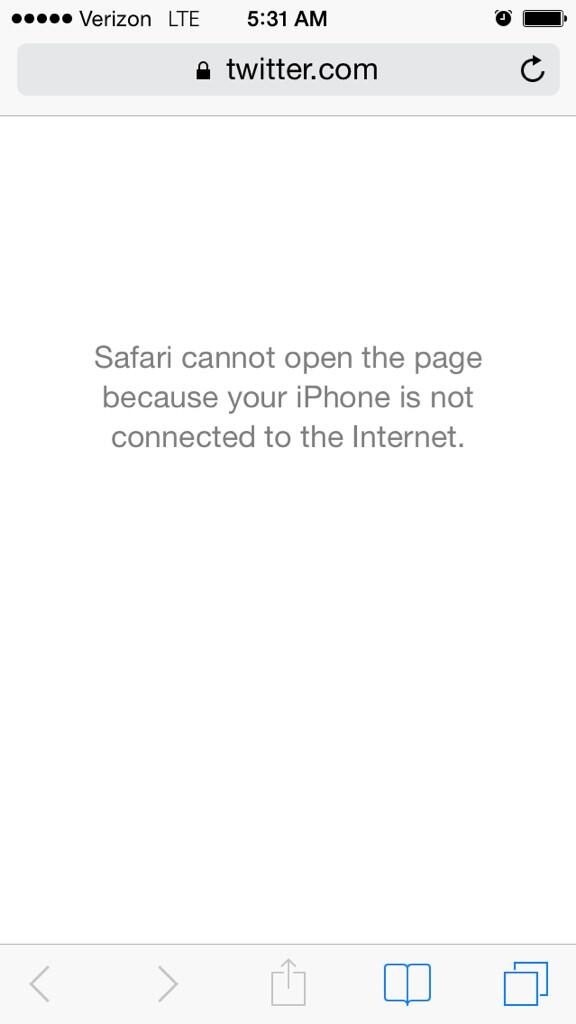 MichelleBebout's tweet photo. @VZWSupport I have reset all settings  3 times - I show full coverage and can't load a web page. Wifi is off http://t.co/tXJQcN3h7u