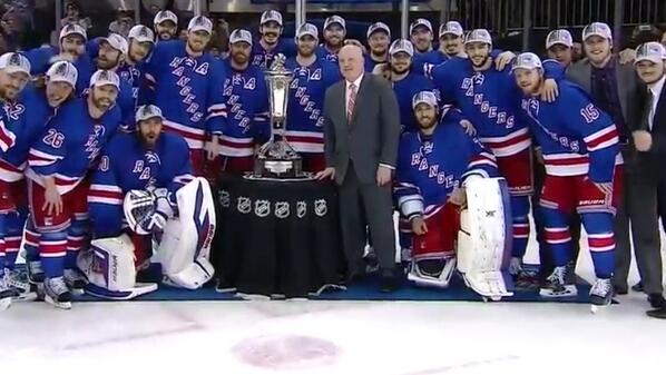 LAST NIGHT WAS NOT A DREAM!!!!! #WeWantTheCup #AboveAndBeyond #NYRPlayoffs nyrange.rs/Sj9oz3